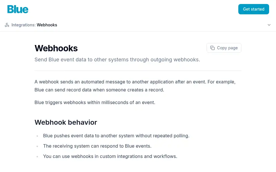 Screenshot of blue.cc