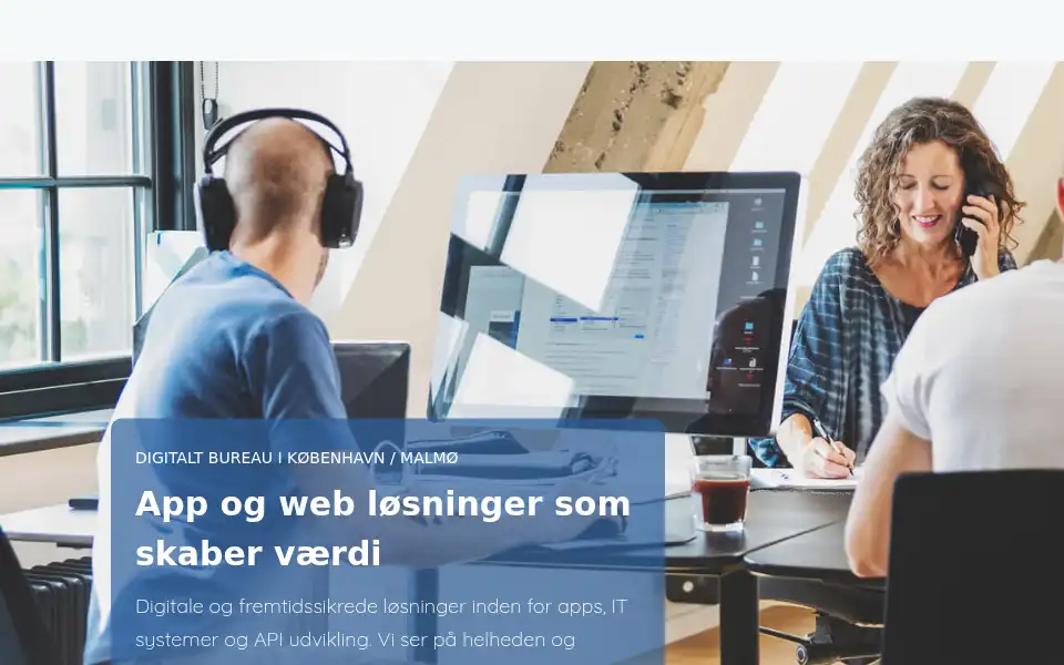 Screenshot of bluebell.dk