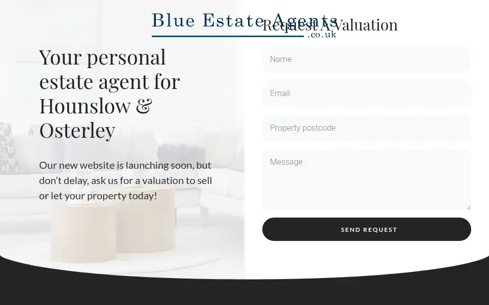 Screenshot of blueestateagents.co.uk