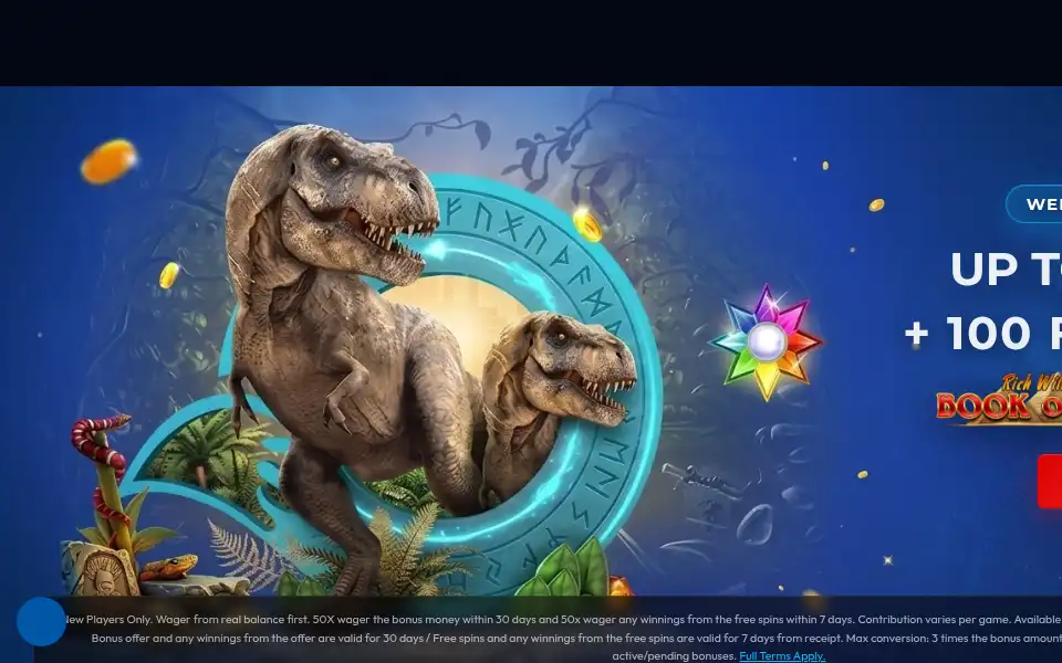 Screenshot of bluefoxcasino.com