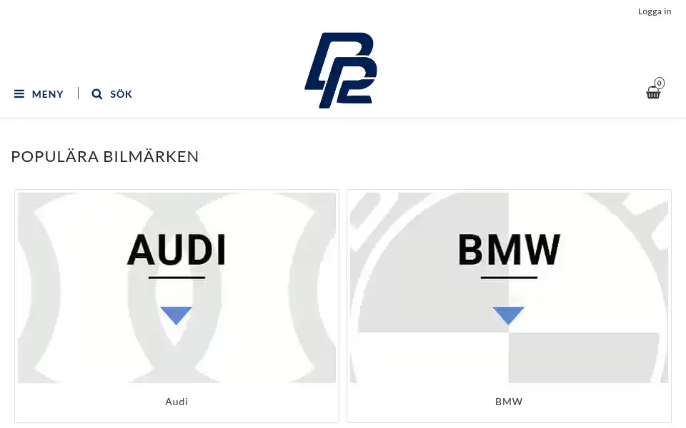 Screenshot of bluepower.se