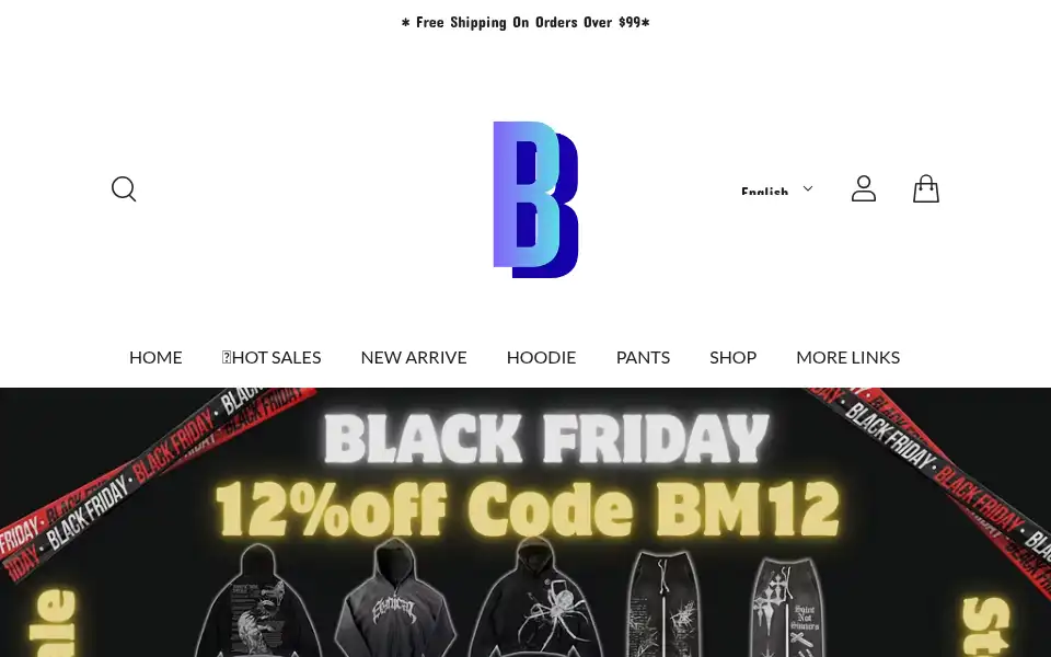 Screenshot of bluesmonday.com