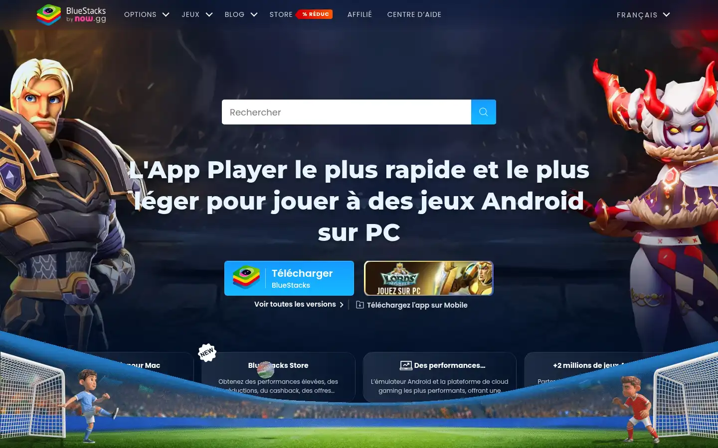 Screenshot of bluestacks.com