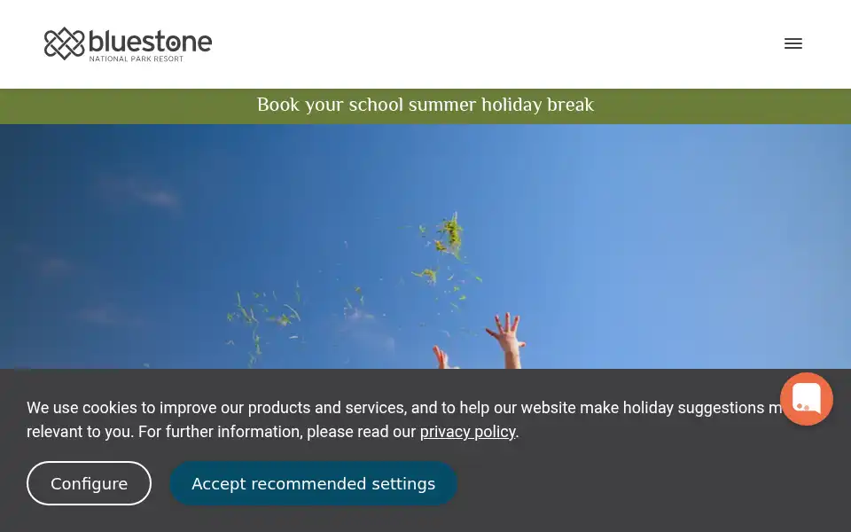 Screenshot of bluestonewales.com