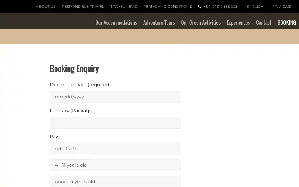 Screenshot of blueswimmersailing.com