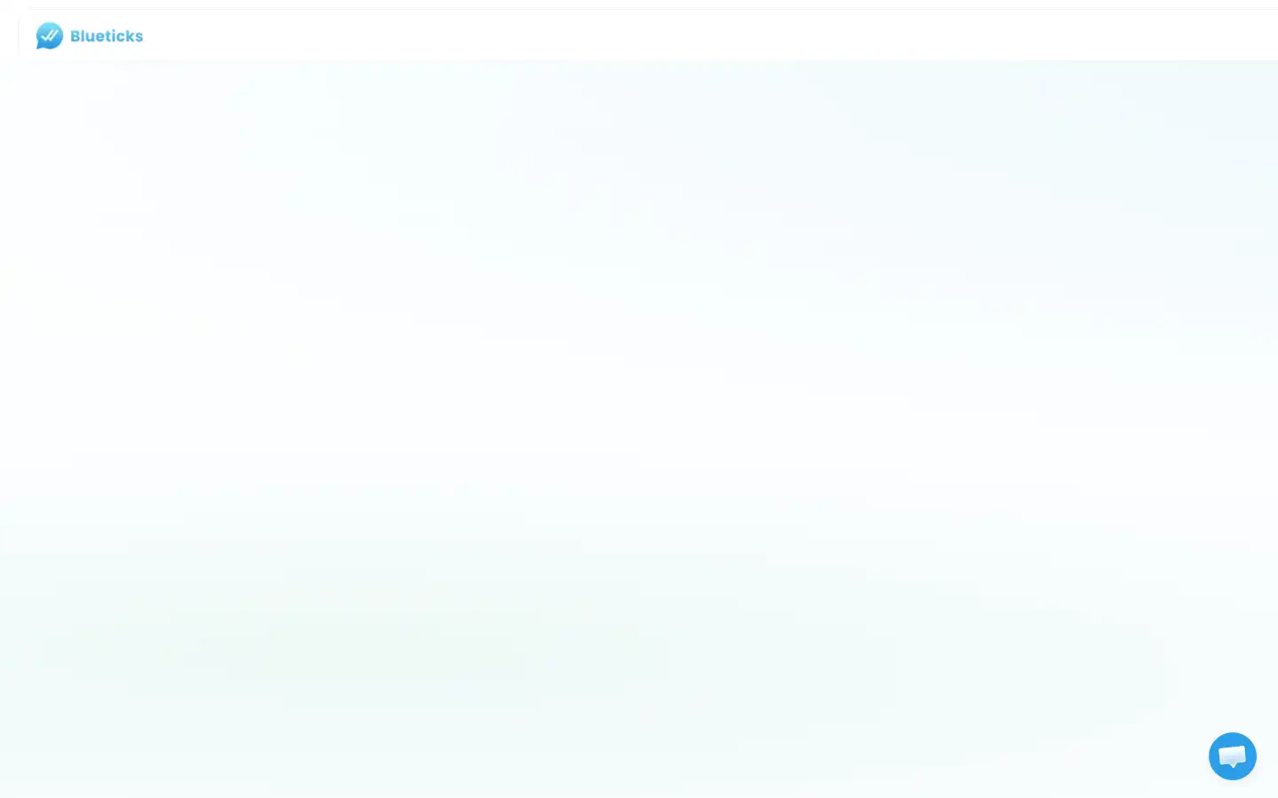 Screenshot of blueticks.co