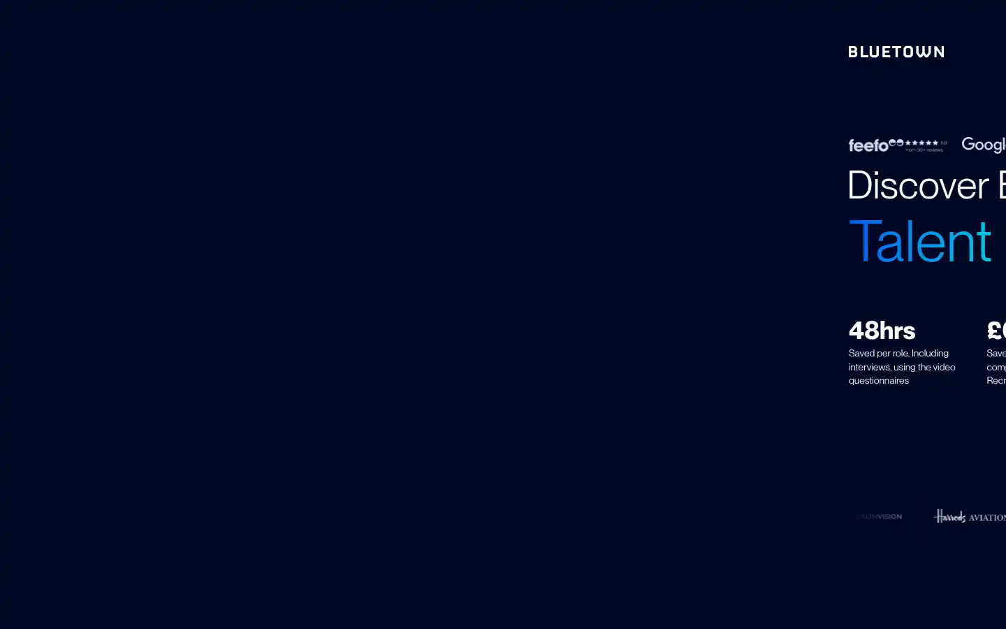 Screenshot of bluetownonline.co.uk