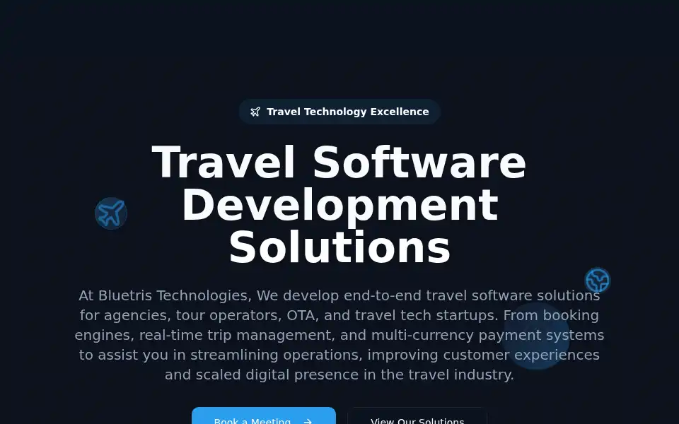 Screenshot of bluetris.com