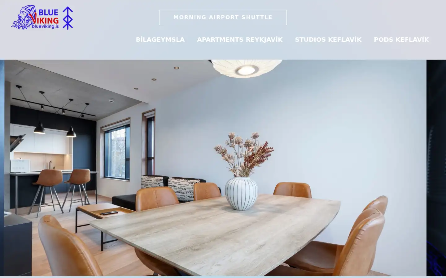 Screenshot of blueviking.is