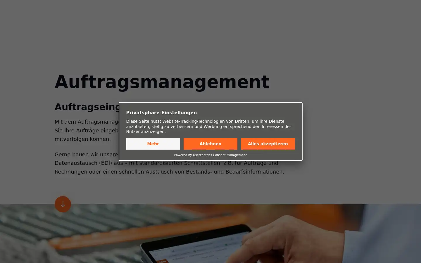 Screenshot of blum.com
