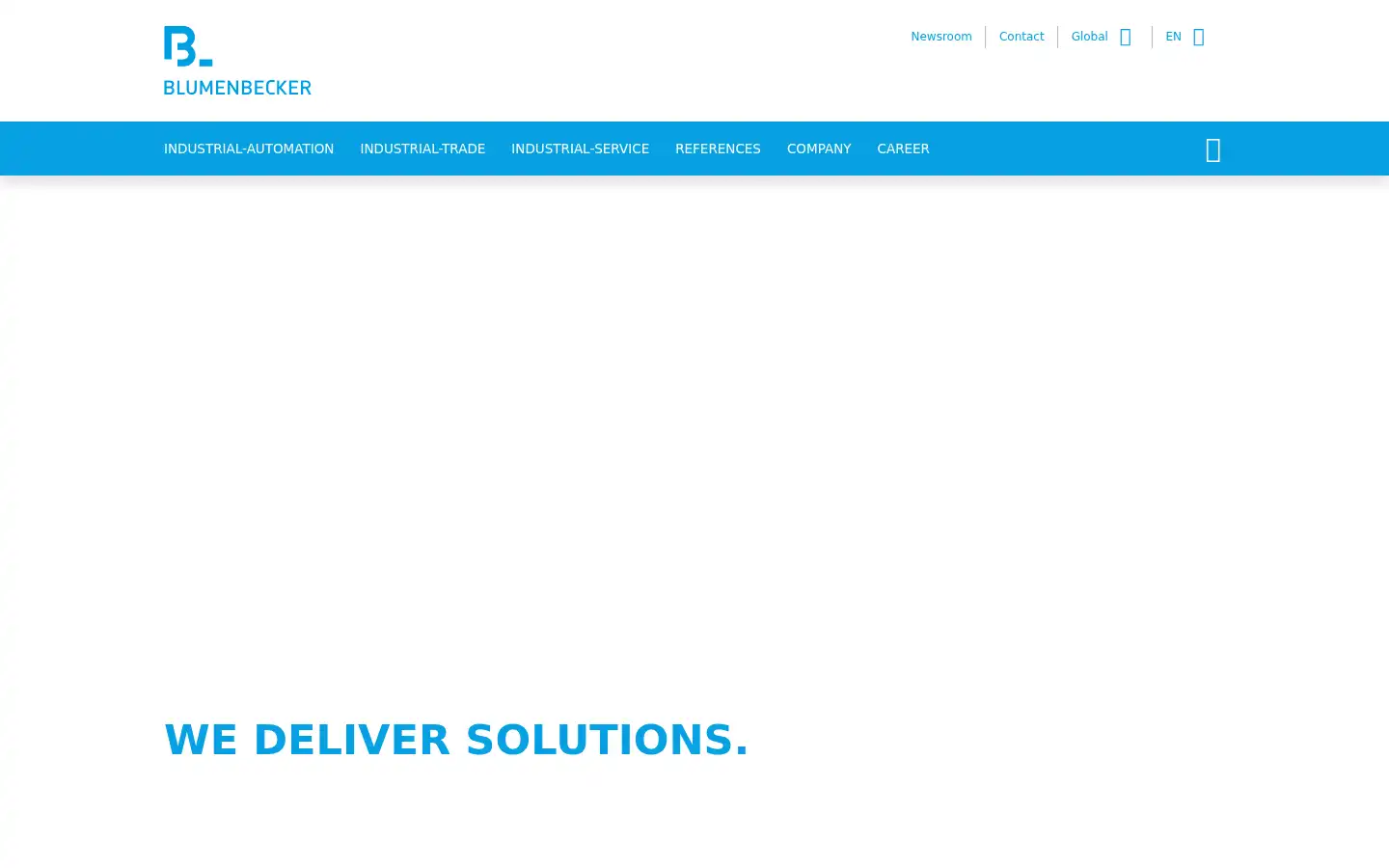 Screenshot of blumenbecker.com