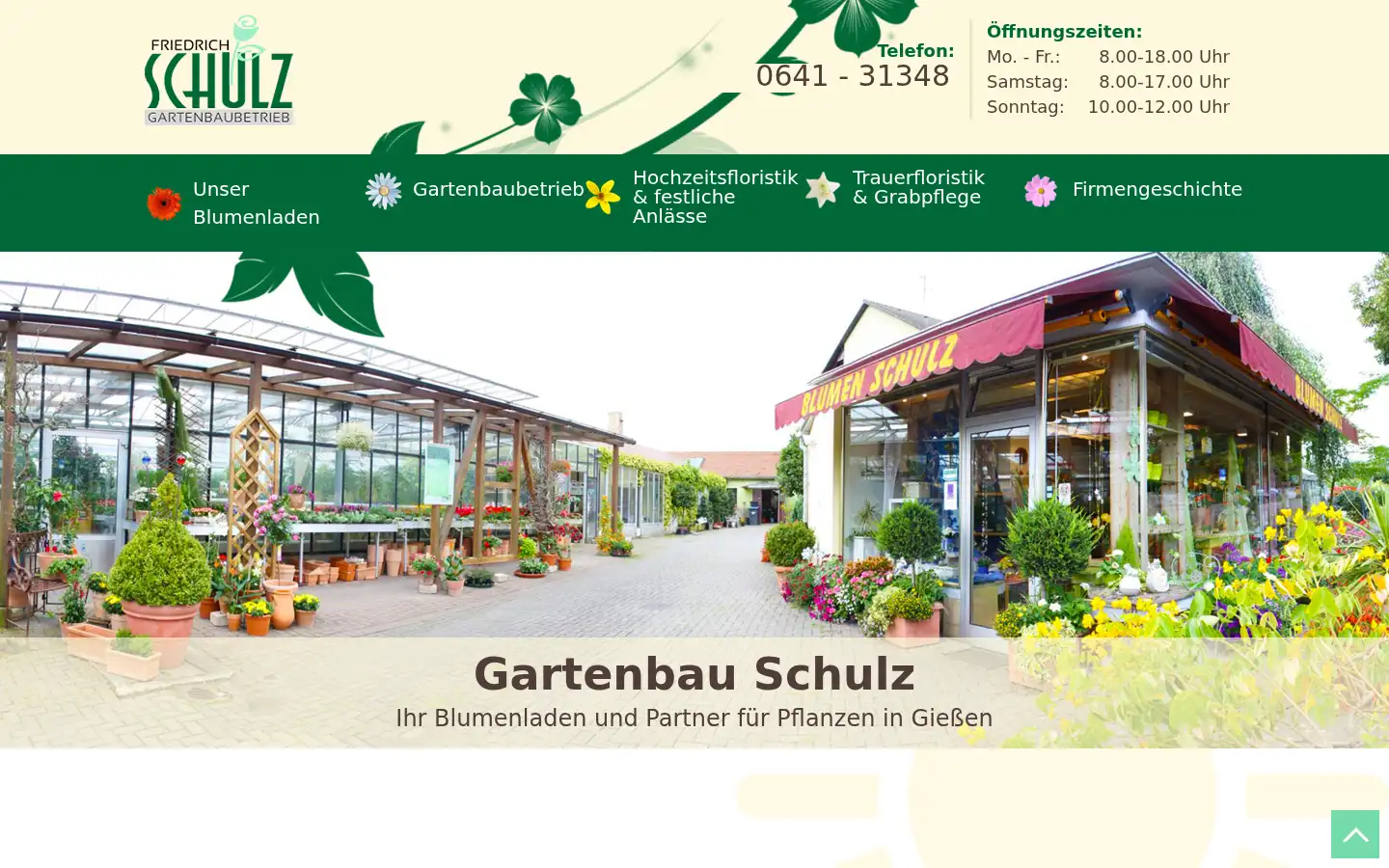 Screenshot of blumenhaus-schulz.de