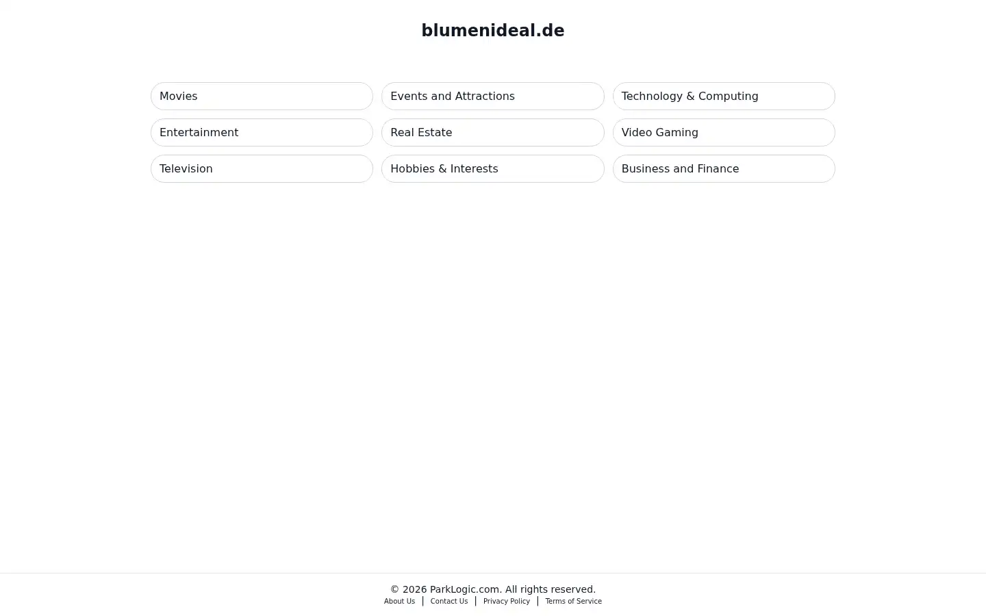 Screenshot of blumenideal.de
