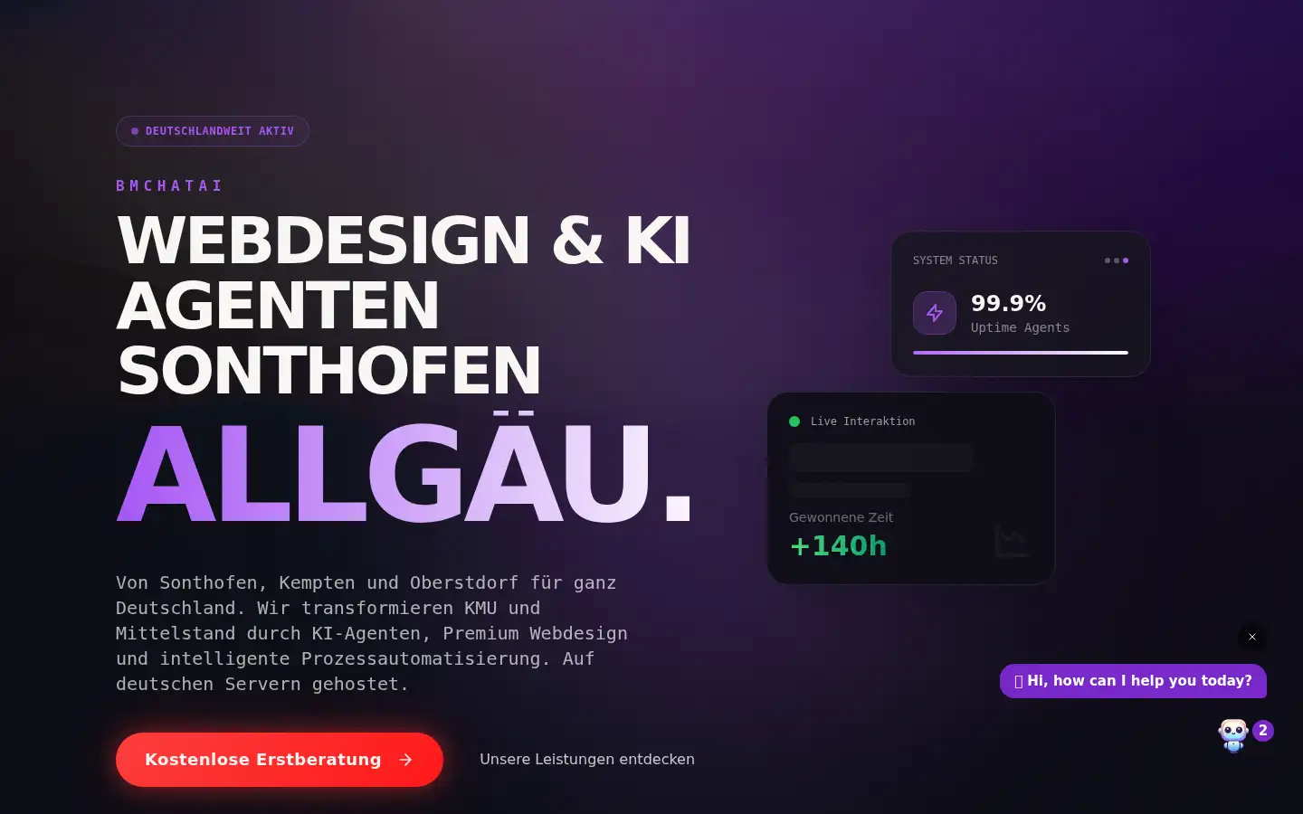 Screenshot of bmchatai.de