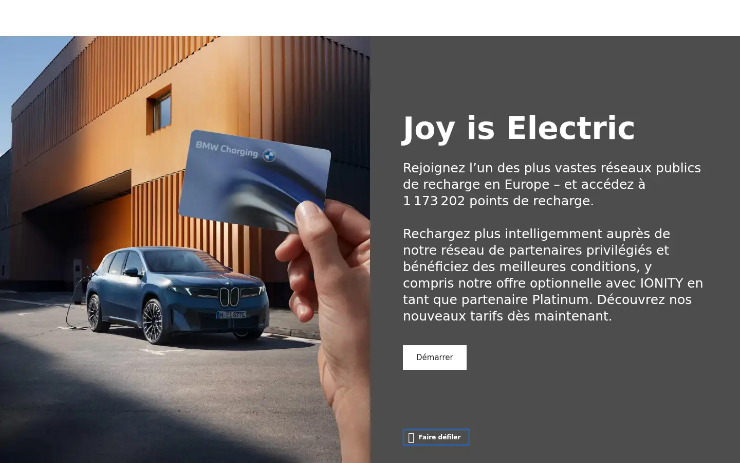 Screenshot of bmw-public-charging.com