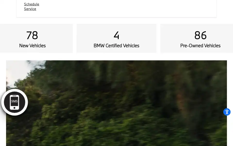 Screenshot of bmwofnewlondon.com