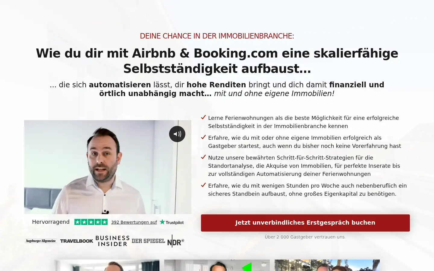 Screenshot of bnbprohosting.com