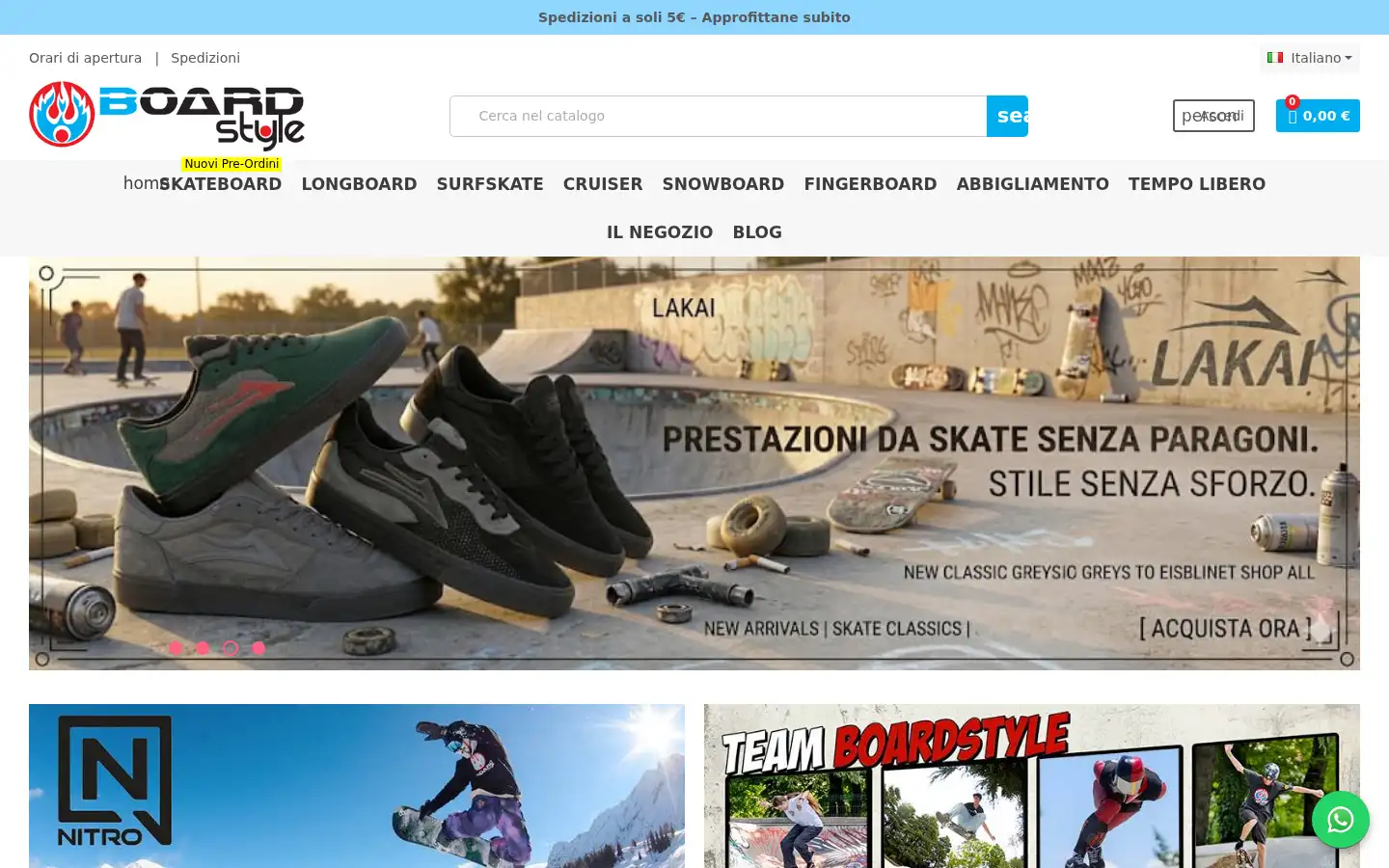Screenshot of boardstyle.it