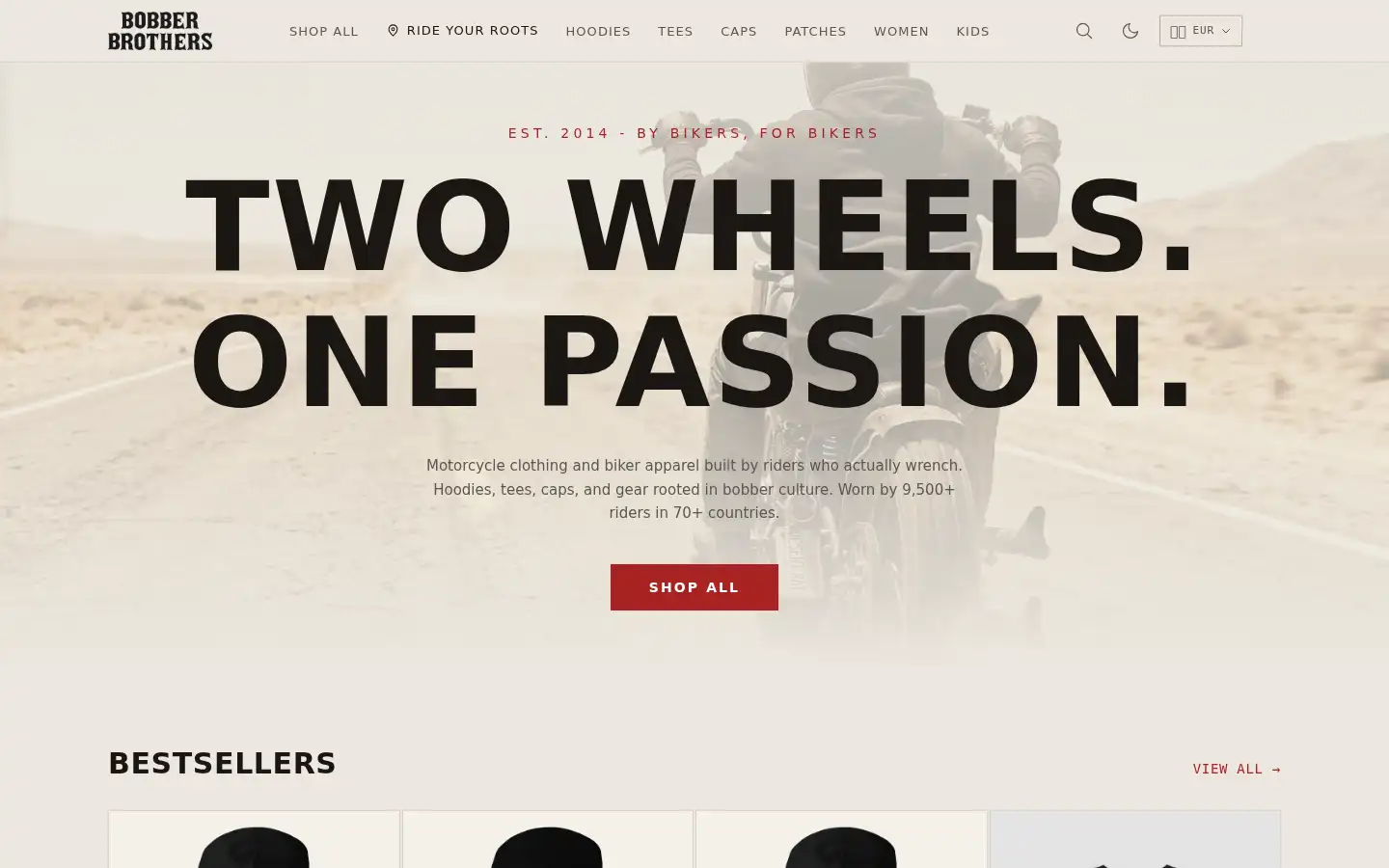 Screenshot of bobberbrothers.com