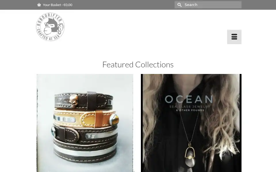 Screenshot of bobodrifter.com