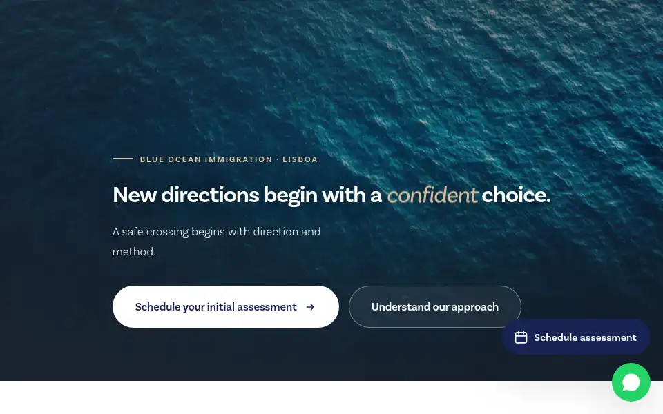 Screenshot of bocean.pt