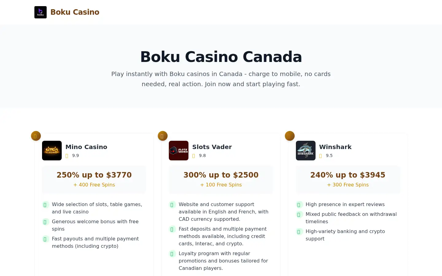 Screenshot of bocucasino.xyz
