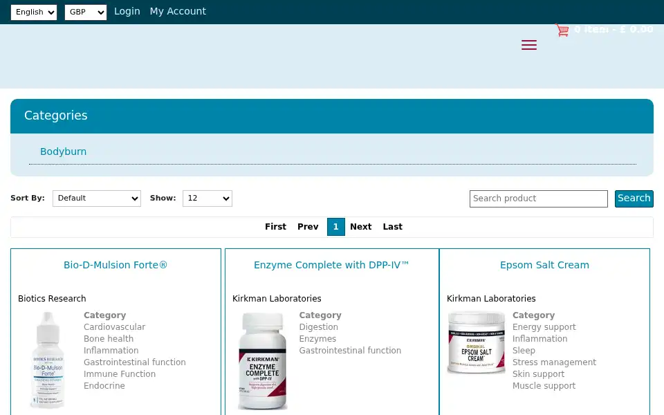 Screenshot of body.nordicvms.com
