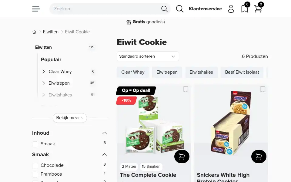 Screenshot of body-supplies.nl