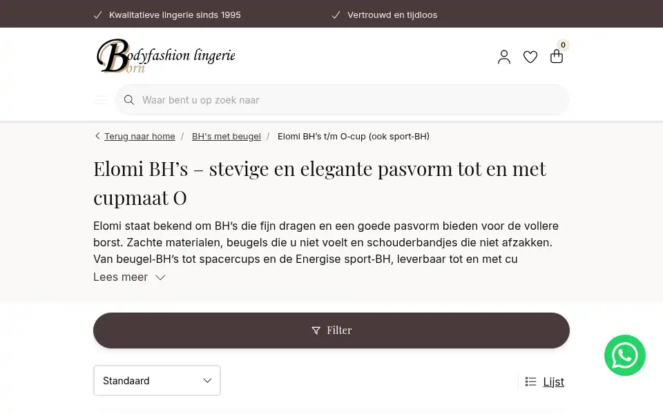 Screenshot of bodyfashion-born.nl