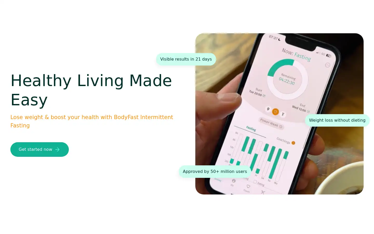Screenshot of bodyfast.app
