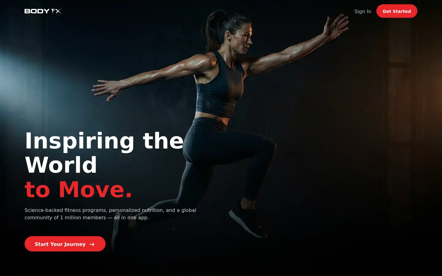 Screenshot of bodyfx.com