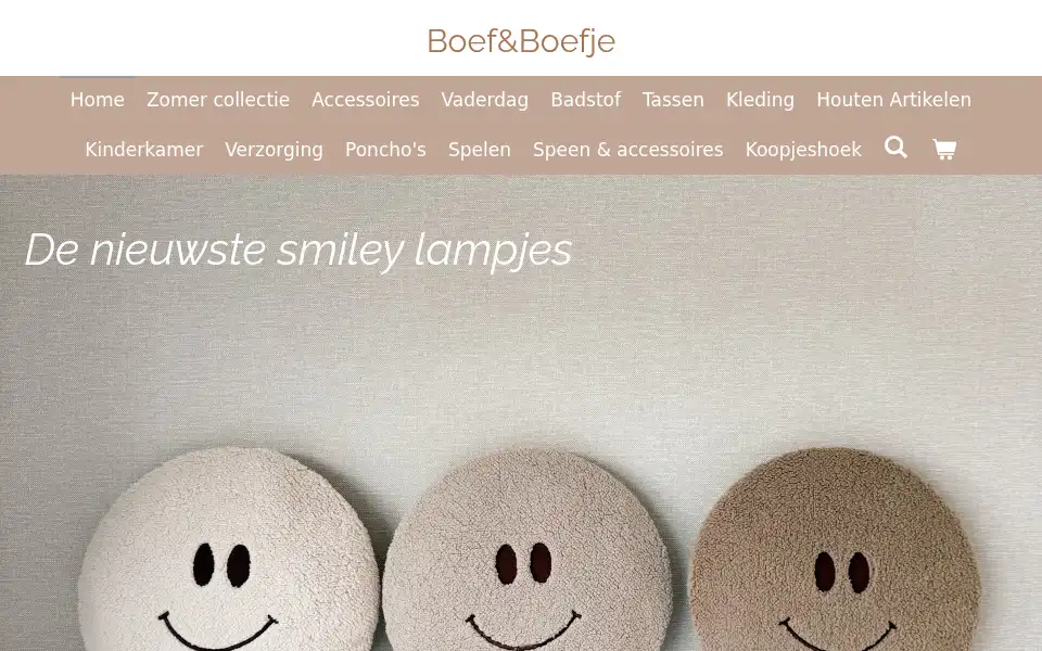 Screenshot of boefenboefje.nl
