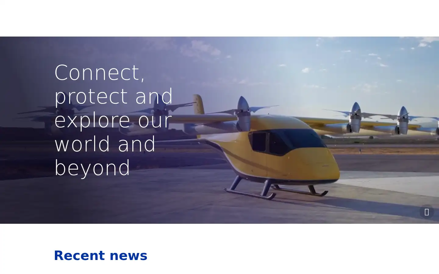 Screenshot of boeing.com