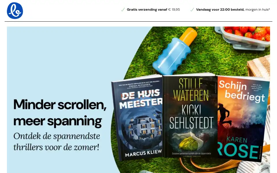 Screenshot of boekenwereld.com