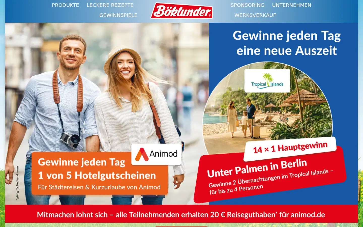 Screenshot of boeklunder.de