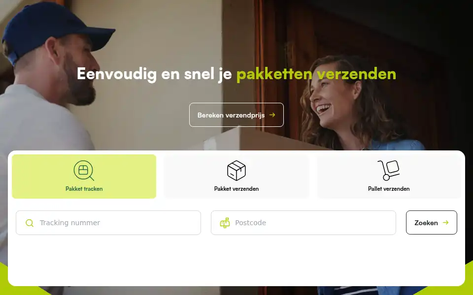 Screenshot of boekuwzending.com