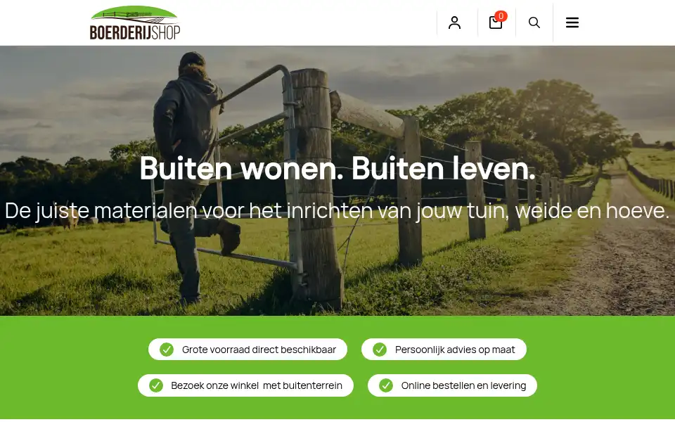 Screenshot of boerderijshop.be