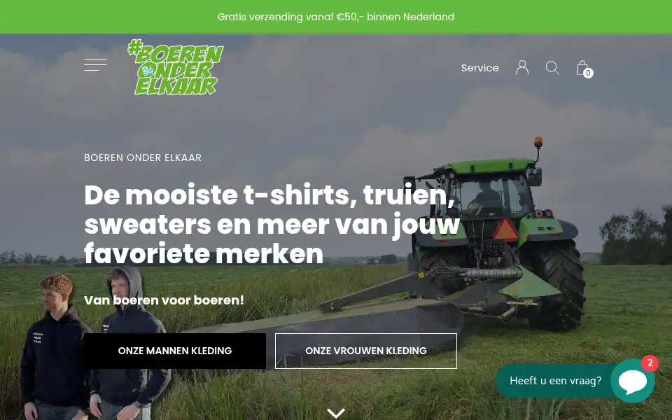 Screenshot of boerenonderelkaar.nl