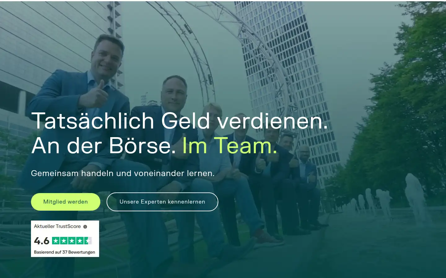 Screenshot of boerse-im-team.de