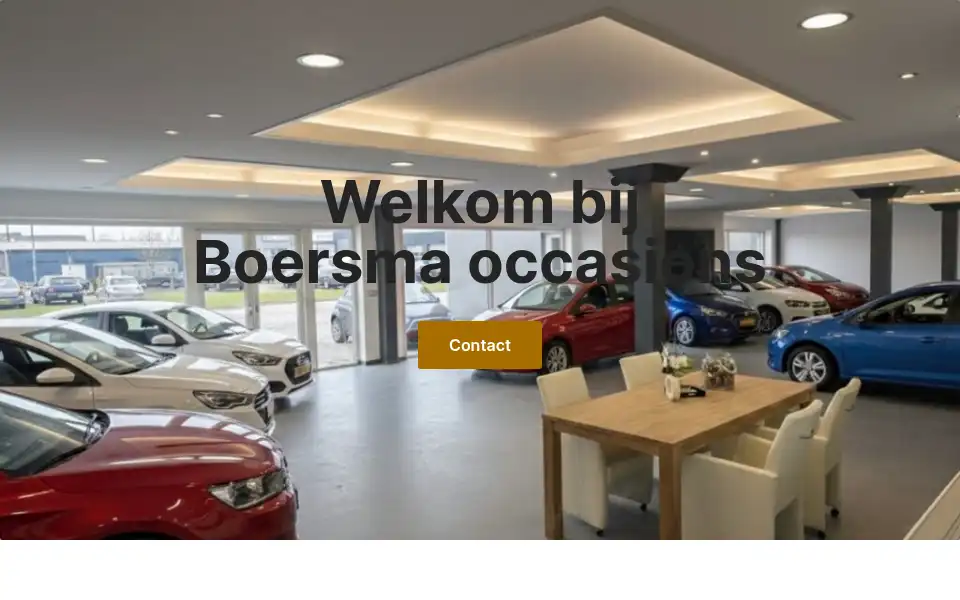 Screenshot of boersma-occasions.nl