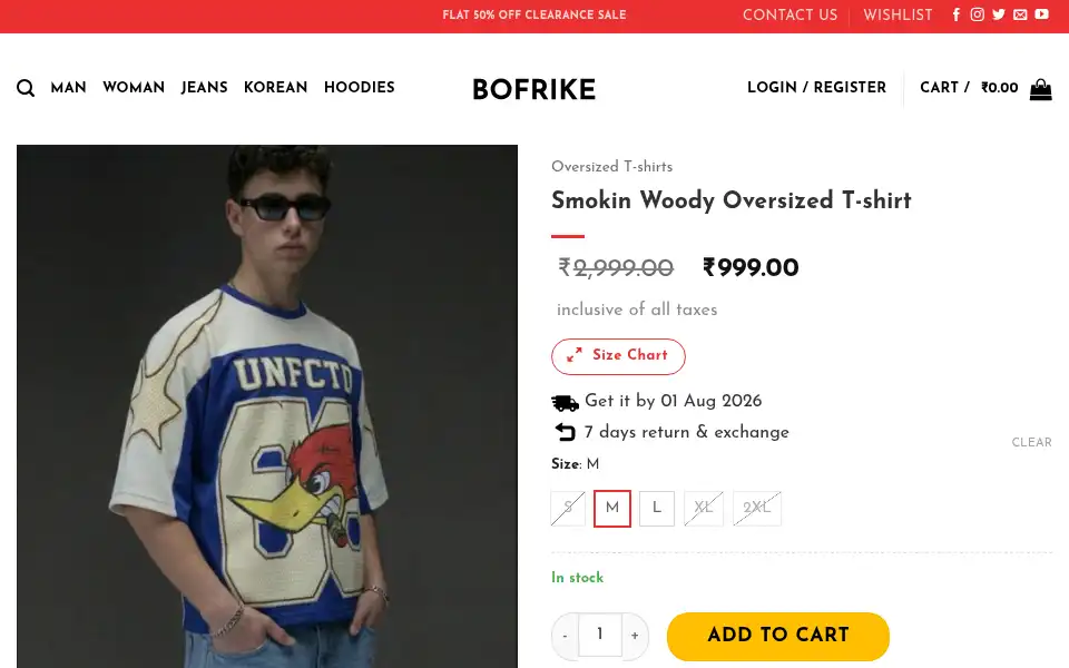 Screenshot of bofrike.in