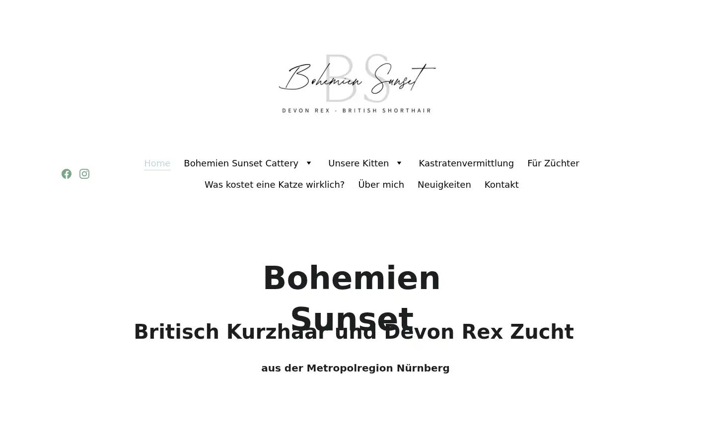 Screenshot of bohemien-sunset.de
