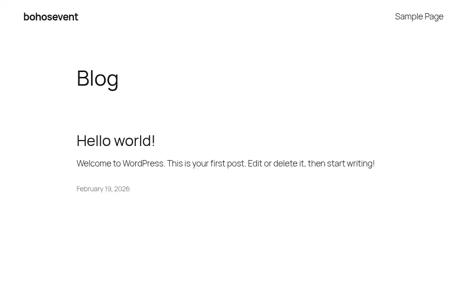 Screenshot of bohoseventy.com
