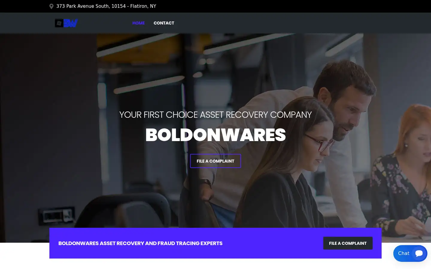 Screenshot of boldonwares.com