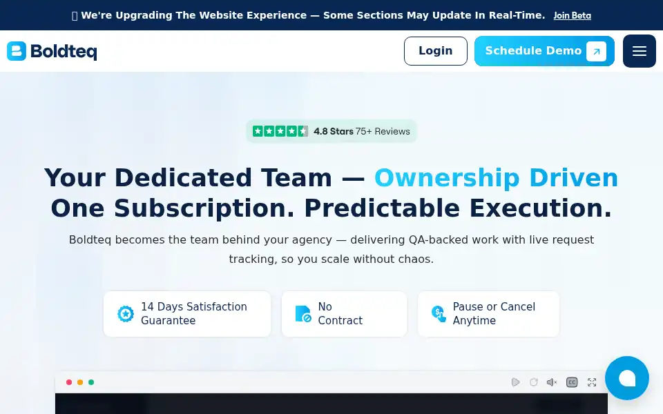 Screenshot of boldteq.com