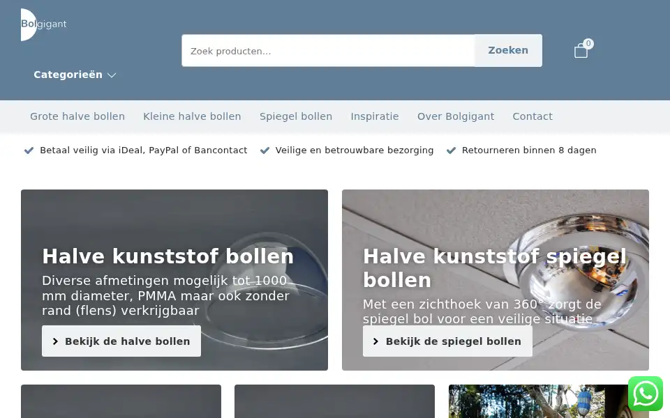 Screenshot of bolgigant.nl