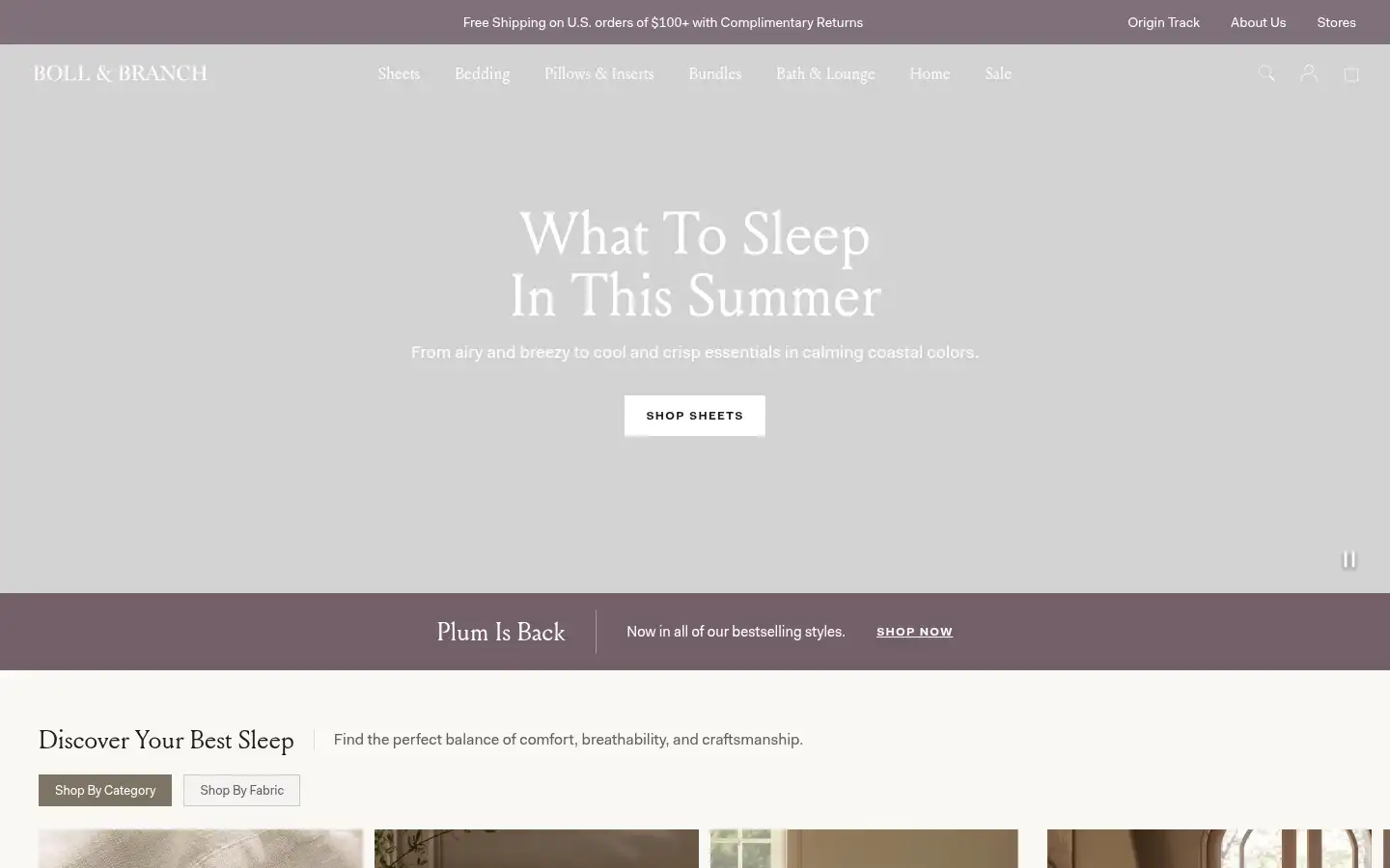 Screenshot of bollandbranch.com