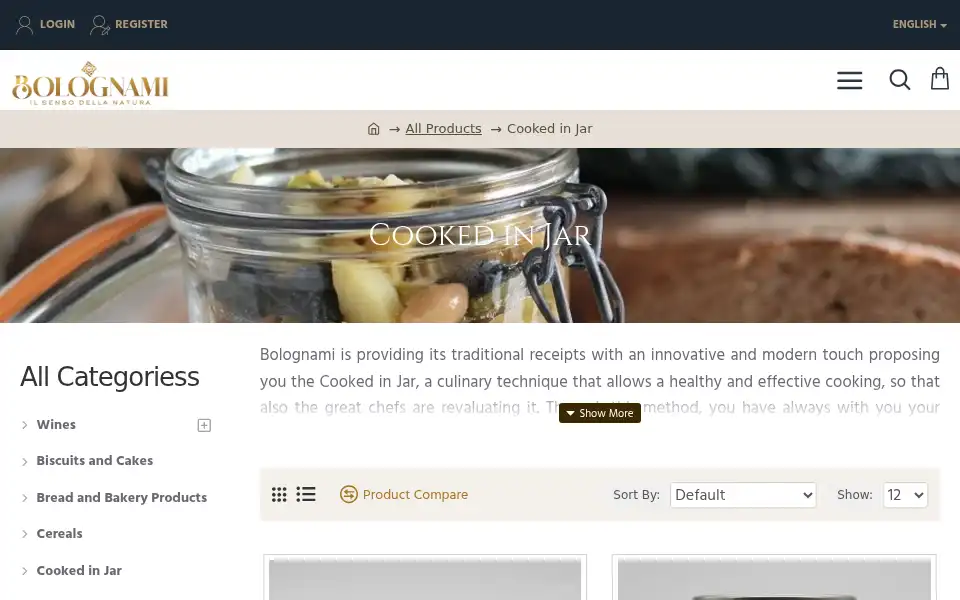 Screenshot of bolognami.it