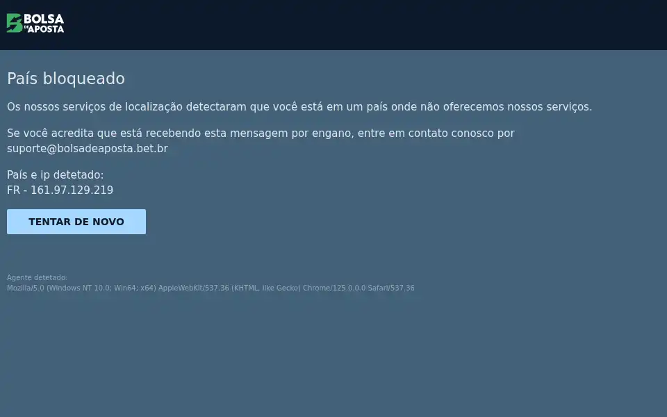 Screenshot of bolsadeaposta.bet.br