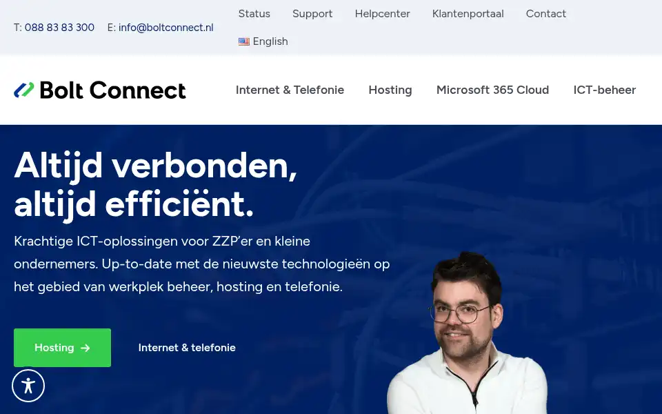 Screenshot of boltconnect.nl